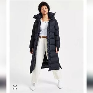 Women's Harper Hooded Water-Resistant Maxi Puffer Coat